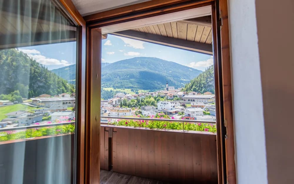 Balkon des Dreibettzimmers